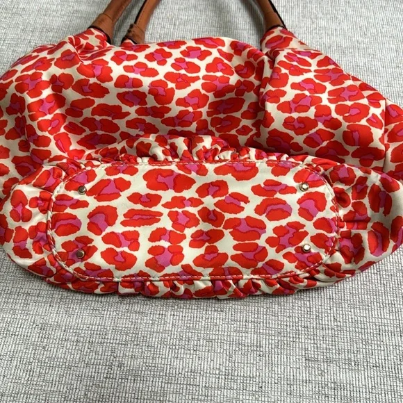 Kate Spade Into the Wild Satchel Purse - Cheetah Print - Picture 8 of 15